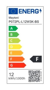 Pendul LED iluminat design tehnic FOCUS D-5,2cm negru 227425 universul-luminii.ro