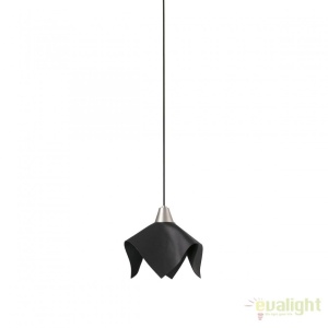 Pendul LED stil modern FAUNA negru 66234