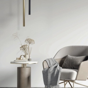 Pendul LED stil modern minimalist ILIOS 1 auriu - Img 2