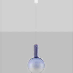 Pendul LED stil modern NOSTOS albastru 233335 universul-luminii.ro