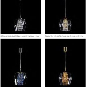 Pendul, Lustra Cristal Bohemia Exclusive FORM 01 - Img 13