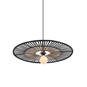 Pendul, lustra design modern Lian negru 40cm