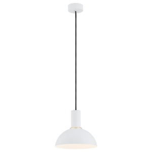 Pendul, Lustra suspendata design minimalist SINES 22cm, alb - Img 1
