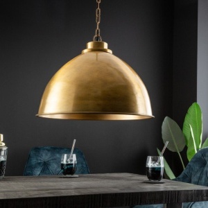 Pendul, Lustra suspendata Industrial 43cm, auriu 234315 universul-luminii.ro