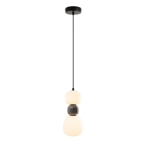 Pendul, Lustra suspendata LED Modern 13W gri inchis 605515 universul-luminii.ro