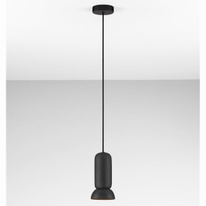 Pendul minimalist ceramica neagra PARLO 623395 universul-luminii.ro