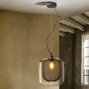 Pendul modern dimabil Fox diametru 30cm SV-653732 193285 universul-luminii.ro