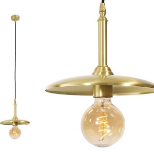 Pendul realizat manual din alama Elio 25cm - Img 3