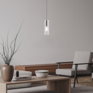 Pendul simplu design modern Esta crom - Img 5