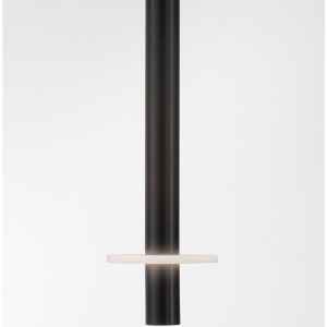 Pendul tub subtire aluminiu negru si alabastru LED NOEMI - Img 5