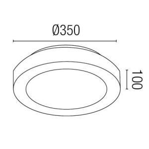Plafonier baie IP44 Logos-2 62966 52335 universul-luminii.ro