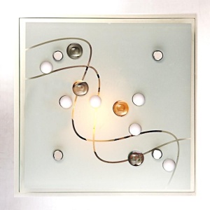 Plafonier modern 24 x 24cm Ballerina 1 48092 GL 53025 universul-luminii.ro