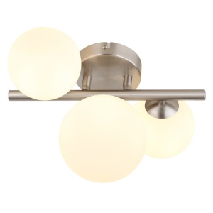 Plafoniera 3L design modern Riha nichel 135005 universul-luminii.ro