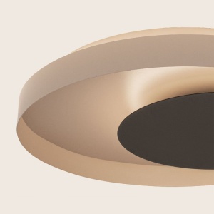 Plafoniera cu lumina indirecta LED CCT sus si jos JAVA 48cm - Img 3