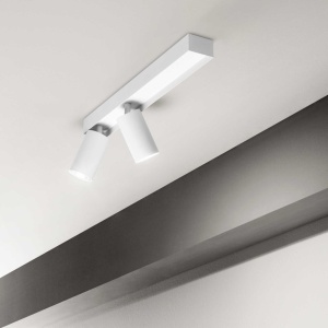 Plafoniera cu spoturi Profilo pl2 alba 128345 universul-luminii.ro