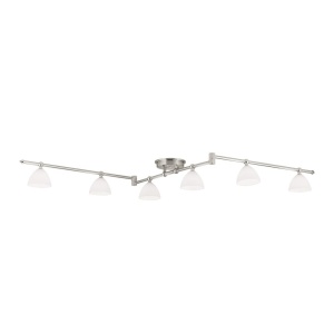 Plafoniera design modern OPALDESIGN 6L, satin 163525 universul-luminii.ro