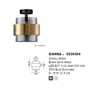 Plafoniera design modern SIANNA 138895 universul-luminii.ro