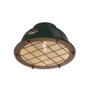 Plafoniera design retro realizata manual din ceramica INDUSTRIAL 216935 universul-luminii.ro