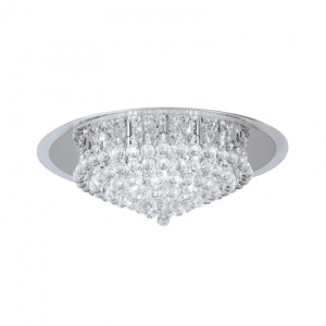 Plafoniera eleganta cristal K9 diam. 62cm Gloria DLU 2378/9/62 chrom OR