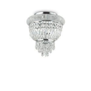 Plafoniera eleganta design clasic DUBAI PL3 CROMO 207162