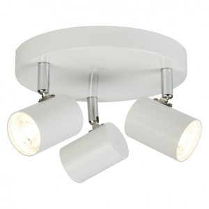Plafoniera LED cu 3 spoturi directionabile Rollo alba 3173WH SRT