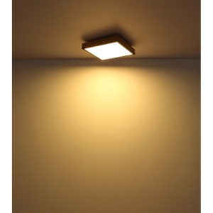 Plafoniera LED cu aspect lemn design slim DORO 36W 203045 universul-luminii.ro
