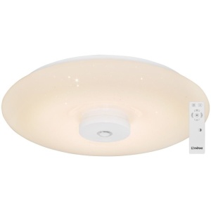 Plafoniera LED cu detector de fum si telecomanda Modena 1221923 NV