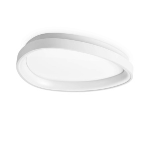 Plafoniera LED design circular Gemini pl d042 on-off 2700k alb - Img 1