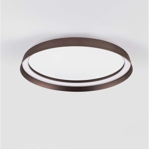 Plafoniera LED design modern circular ORMI coffee D-45cm 158855 universul-luminii.ro