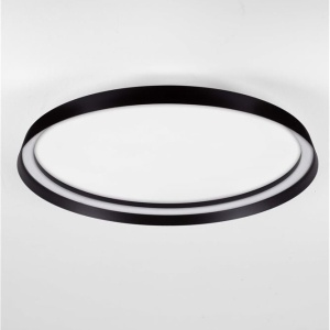 Plafoniera LED design modern circular ORMI negru D-60cm - Img 3