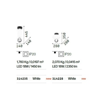 Plafoniera LED design modern Lumiere-2 pl 225095 universul-luminii.ro