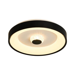 Plafoniera LED design modern Polka negru - Img 5