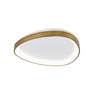 Plafoniera LED design modern slim CHARLIE patina D-45cm