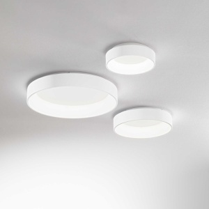 Plafoniera LED design modern Ziggy pl d45 alba - Img 2