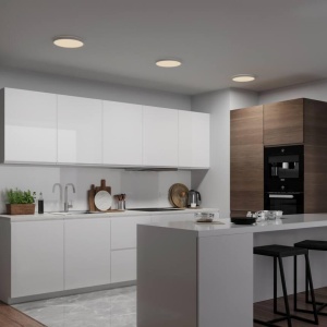 Plafoniera LED design silm Oja 29 alb 3000-4000K 2015016101 NL 89985 universul-luminii.ro