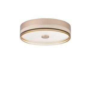 Plafoniera LED HELIOS auriu champagne D-40cm