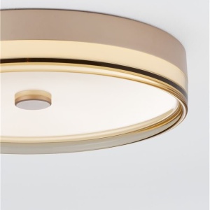 Plafoniera LED HELIOS auriu champagne D-50cm 626725 universul-luminii.ro