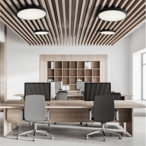 Plafoniera LED moderna design slim PERFECT 100cm negru 3000K Dimmable 140465 universul-luminii.ro