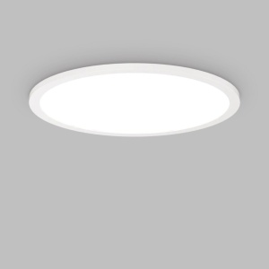 Plafoniera LED moderna Fly slim pl d45 4000k alba