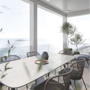 Plafoniera LED pentru iluminat exterior IP65 JUDI D-22cm alba 153105 universul-luminii.ro
