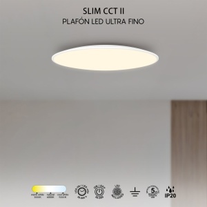 Plafoniera LED SLIM CCT II 24W, 37CM CCT 3000-4000-6500K - Img 5