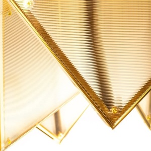 Plafoniera tridimensionala origami pliat complex PYRAMIDS - Img 4