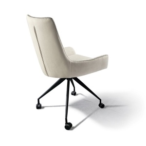 Scaun cu roti design elegant Diane - Img 9