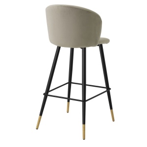 Scaun de bar design elegant LUX Volante, bej 115732 HZ - Img 3