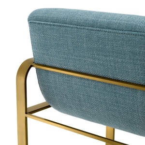 Scaun de bar elegant design LUX Counter Olsen, scalea blue - Img 6