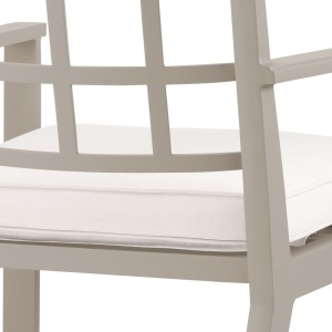 Scaun de interior/ exterior elegant design LUX Cap-Ferrat, sand 113739 HZ - Img 6
