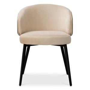 Scaun design elegant LUX Camerota, Sabino beige - Img 4