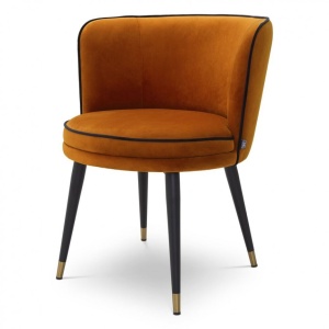 Scaun design LUX Grenada, savona portocaliu 115882 HZ