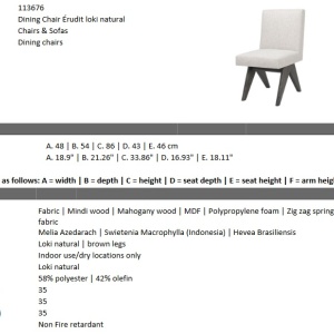 Scaun design modern LUX Érudit 113676 HZ - Img 6