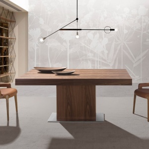Scaun modern design italian Marron - Img 6